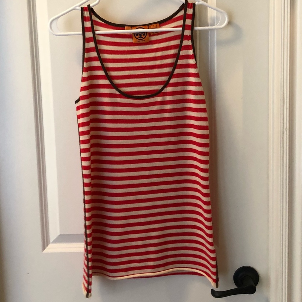 Tory Burch Striped light wool tunic